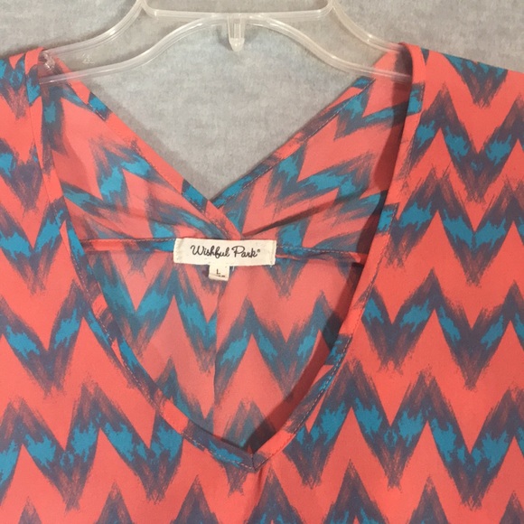 WISHFUL PARK Aztec Tribal Southwest QuickDry Oversized Summer Top Swimsuit Cover - Picture 3 of 16